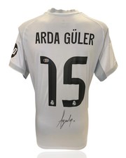 ARDA GULER SIGNED REAL MADRID 2025/26 HOME SHIRT (ACG CERT AG17797)