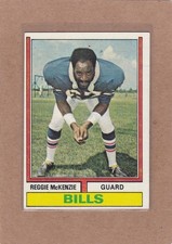 1974 TOPPS FOOTBALL REGGIE MCKENZIE #314 BILLS VG *A44041