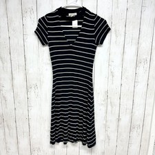 American Eagle Outfitters Soft & Sexy Dress Women Sz XS Short Sleeve Knit Stripe
