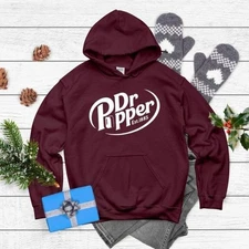 Dr Pepper Replica Hoodie Sweatshirt, Soda Lover Shirt Size S-5XL