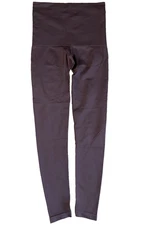 Genie Slim Tone S Small Leggings High Waist Shaper Compression Brown Women