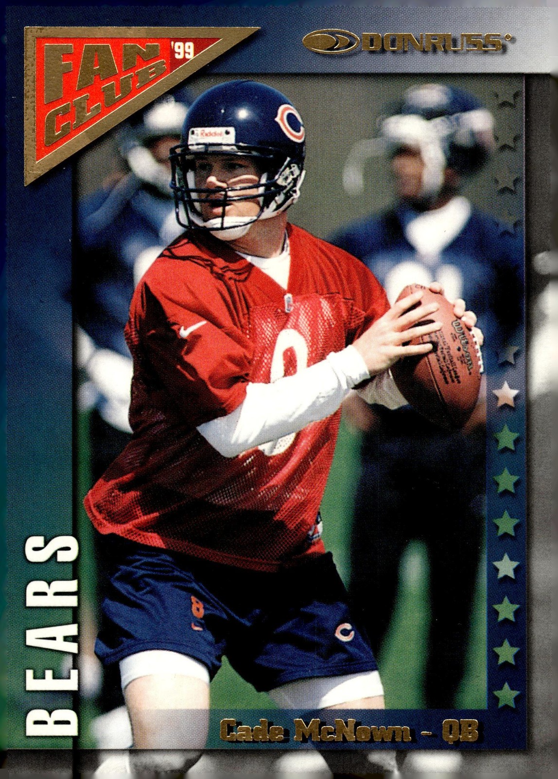 Cade McNown Donruss Fan Club #FC14 Gold