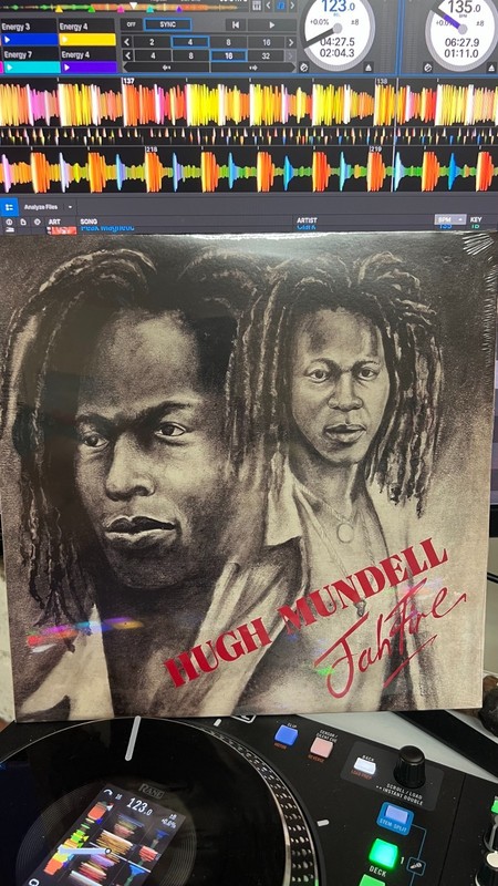 Hugh Mundell Jah Fire LP Vinyl Roots Reggae