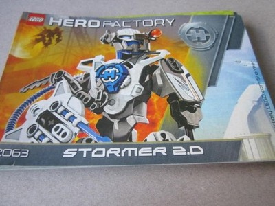 Lego Bauanleitung Instruction 2063 Hero Factory Stormer 2.0