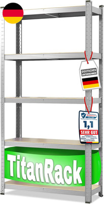 Casa Pura Schwerlastregal 200 X 120 X 60 Cm Verzinkt | Steckregal, Lagerregal, S