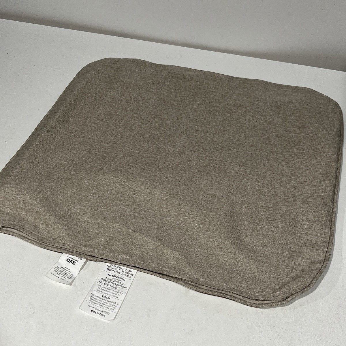 BRAND NEW!! Hampton Bay CushionGuard Putty Patio Lounge Chair