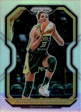 2021 Panini Prizm WNBA Prizms Silver #67 Katie Lou Samuelson - BSK