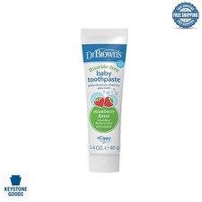 Dr. Brown s Fluoride-Free Baby Toothpaste - Strawberry, 1.4oz