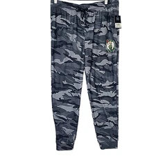 NWT men's medium UNK Boston Celtics camo jogger sweat pants NBA
