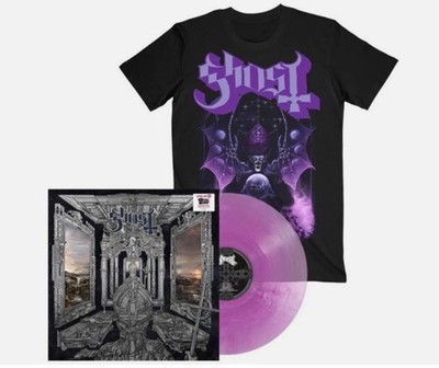 Ghost Skeleta Limited Violet Mist Color Deluxe Vinyl + Exclusive T-Shirt size L