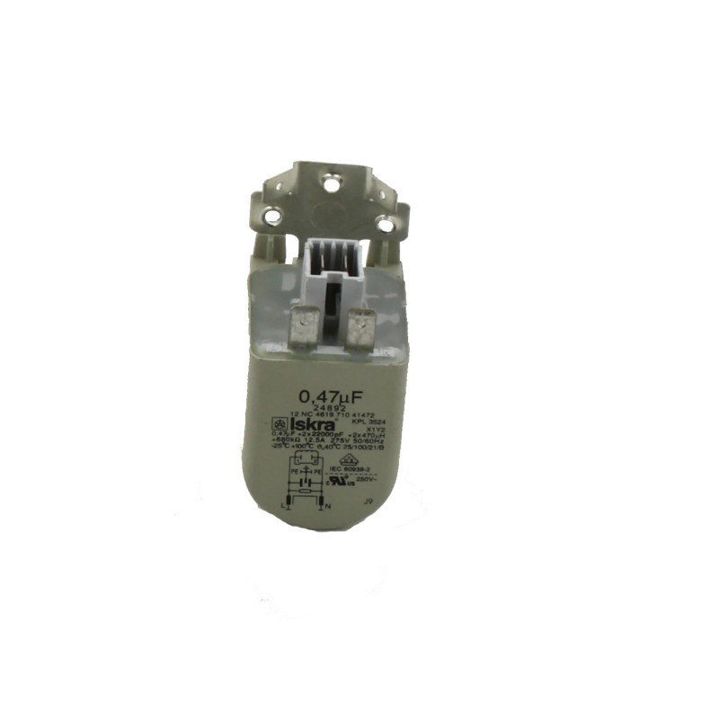 Antiparasite 481010807672 pour sèche-linge Bauknecht, Ignis et Indesit