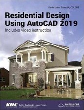 Residential Design Using AutoCAD - Paperback, by Stine Daniel John - Very Good