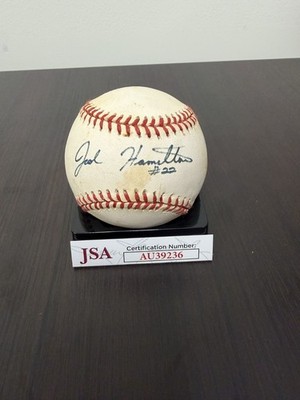 Josh Hamilton Signed Baseball JSA 