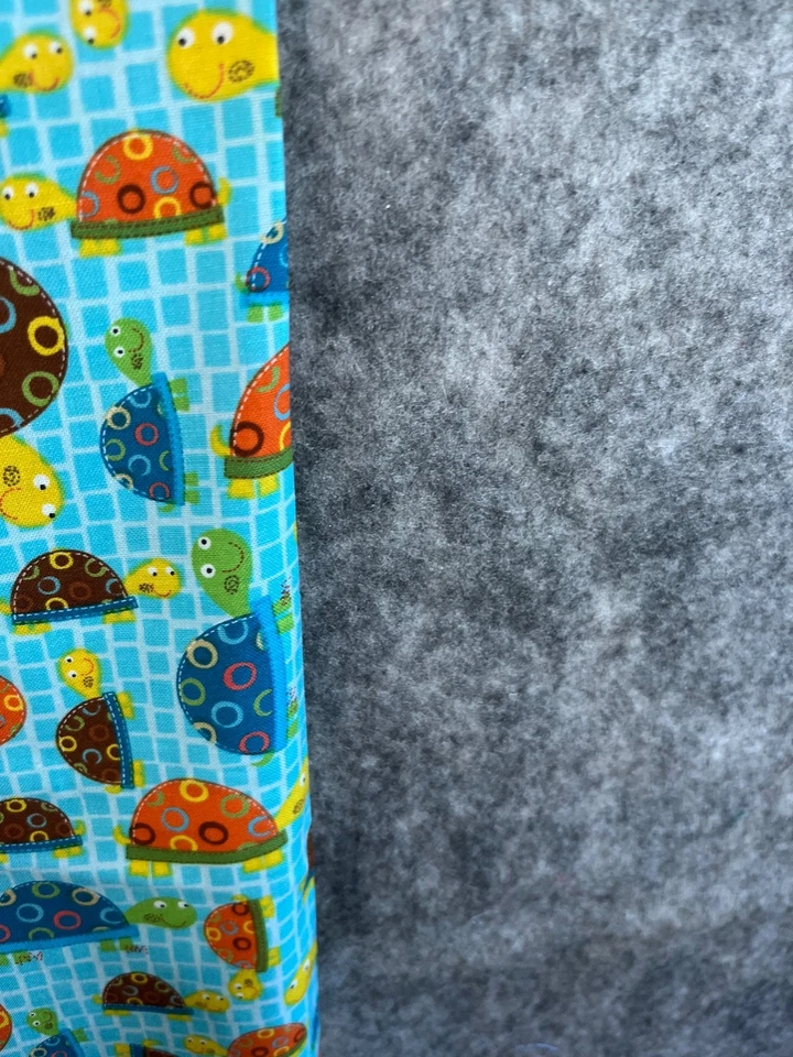 Blank Quilting TURTLES Primary Colors Cotton Quilting Fabric 44x27” - Image 4 of 4