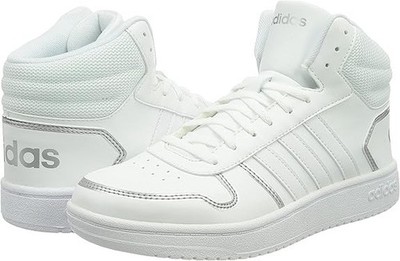 Adidas Hoops 2.0 Mid Weiß Damen FY6023 Größe 40 2/3 Urban Basketball