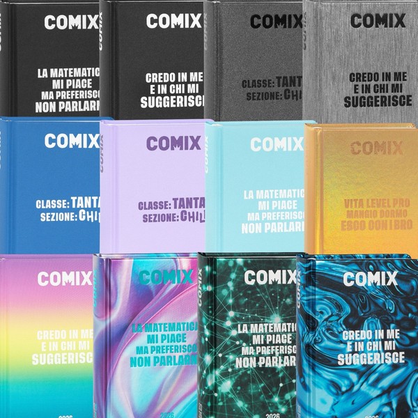 Diario Agenda 16 Mesi Mignon Plus Comix Nuova Collezione Scuola 2025/2026-image