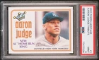 2023 Topps Heritage 🔥AARON JUDGE🔥 Home Run King Tribute #1 PSA 9 🌟 Mint