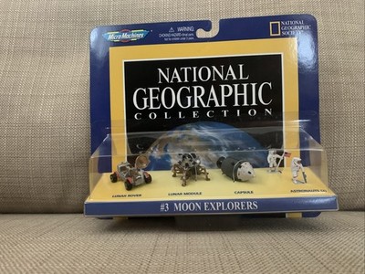 NatGeo Collection #3 Moon Explorers Lunar Rover Lunar Module Capsule Astronauts