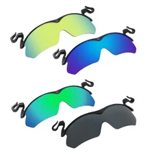 Clip on Hat Sunglasses Fishing Biking Hiking Cycling Clip Hat Sports Sunglasses