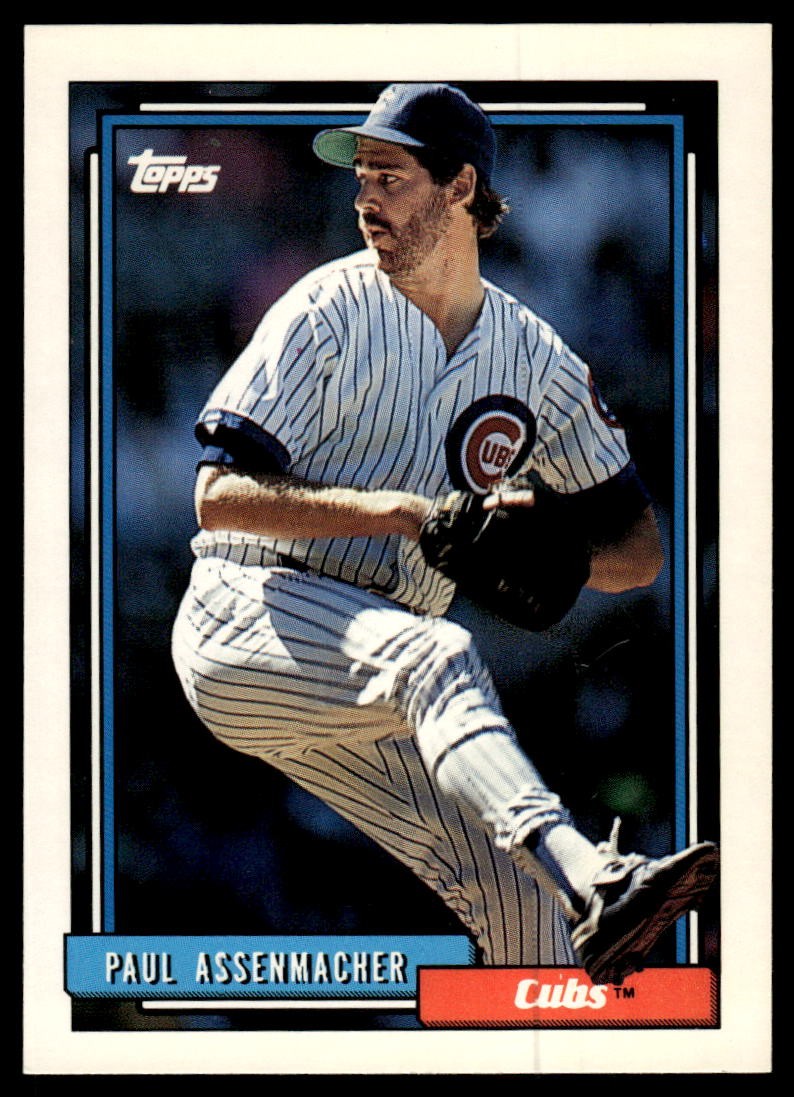 1992 Topps #753 Paul Assenmacher