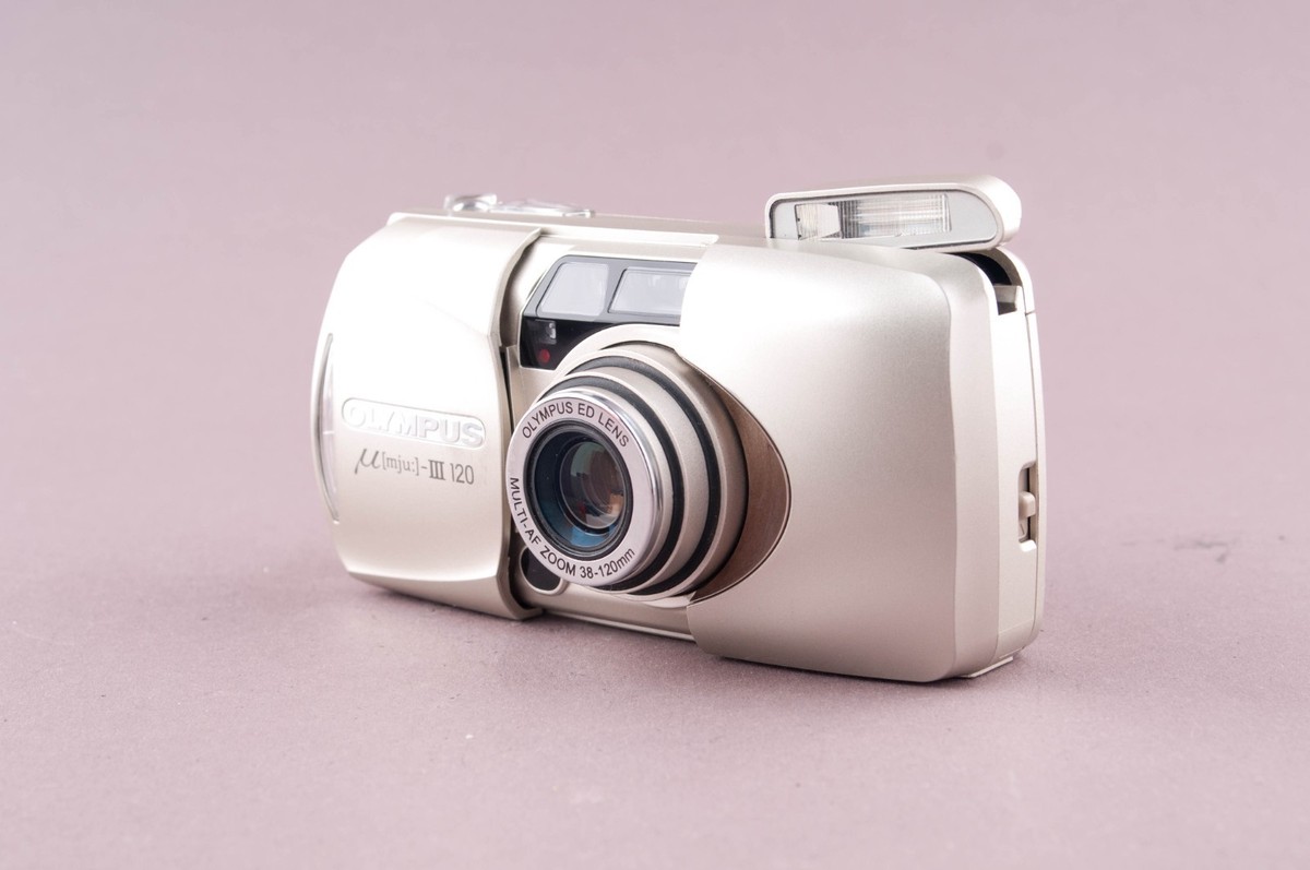 Olympus MJU III 120 35mm Point & Shoot Film Camera 50332146754| eBay
