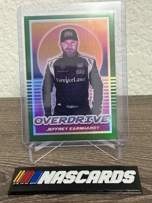 2022 Panini Chronicles Jeffrey Earnhardt #5 Overdrive Green 