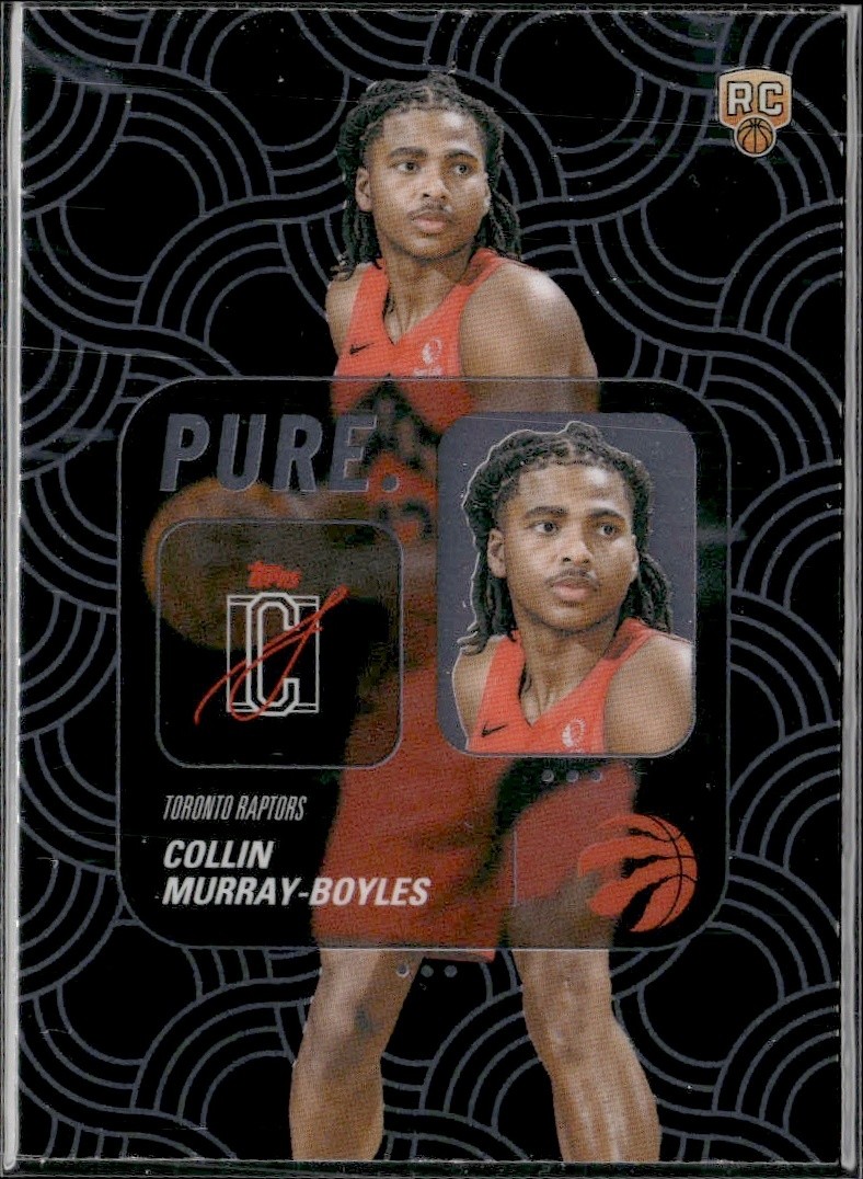 2026 Topps Signature Class Pure Collin Murray-Boyles RC PU-24 Raptors