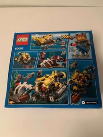 LEGO 60092 City Deep Sea Submarine NEW Sealed Retired