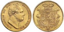William IV 1836 Sovereign, MS62, penultimate year of reign