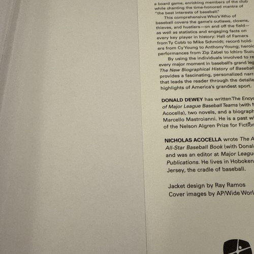 New Biographical History of Baseball : The Classic--Completely Revised by... - Picture 12 of 12