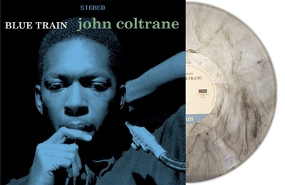 John Coltrane Blue Train - Grey Marble (Vinyl)