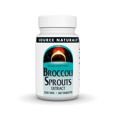 Source Naturals Broccoli Sprouts Extract, 250 mg - 60 60 Count (Pack of 1)