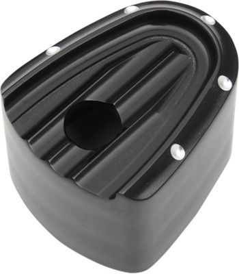 COVINGTONS Ignition Switch Cover C1248-B FLTR Road Glide Black Dimpled
