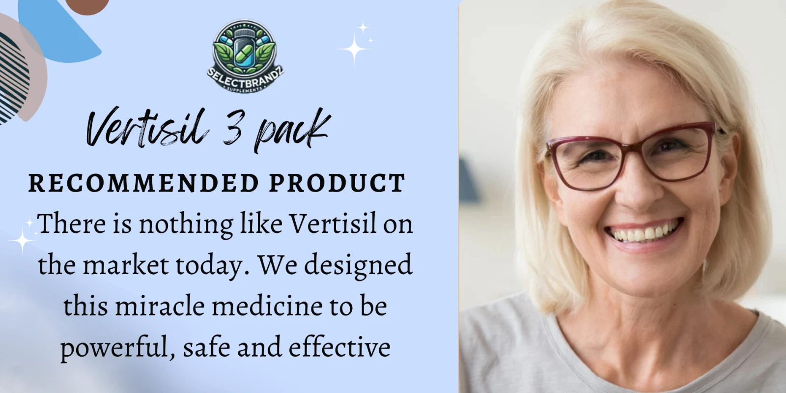 Vertisil 3 Pack Motion Sickness Relief Capsules