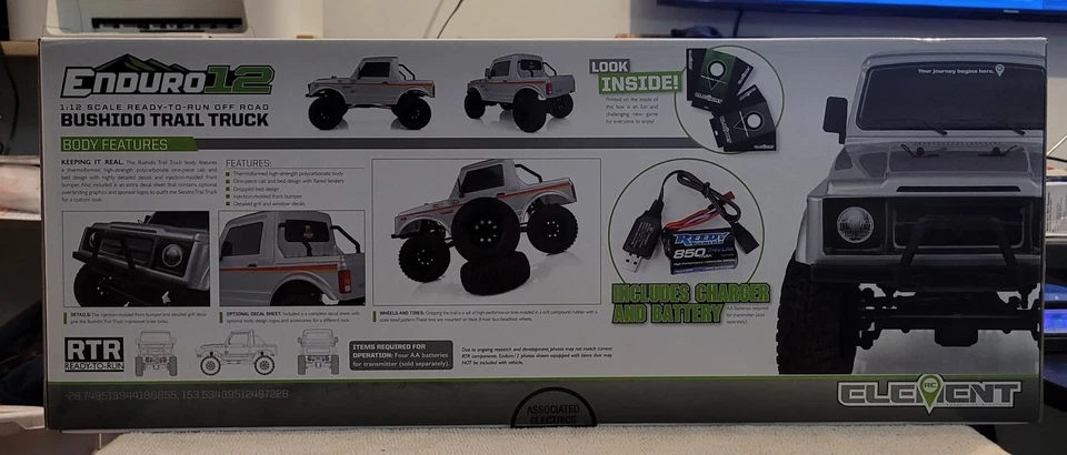 Element RC 40011C Enduro12 Bushido Trail Truck - Image 2 of 3