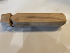 Vintage Hand-Carved Wooden Train Whistle