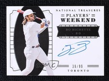 2020 National Treasures Player's Weekend Signatures 39/99 Bo Bichette Auto 1a4z