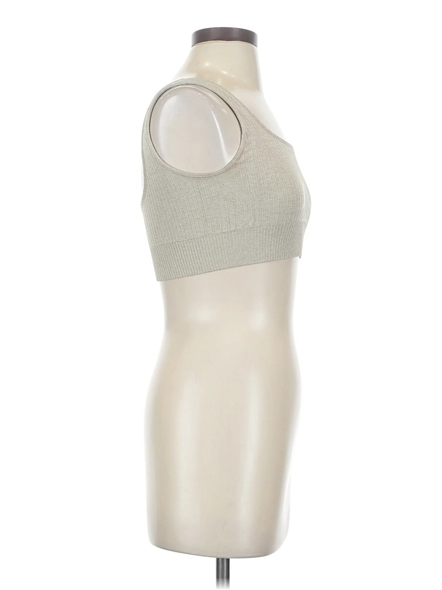 CQ by CQ Women Ivory Sleeveless T-Shirt S View 3