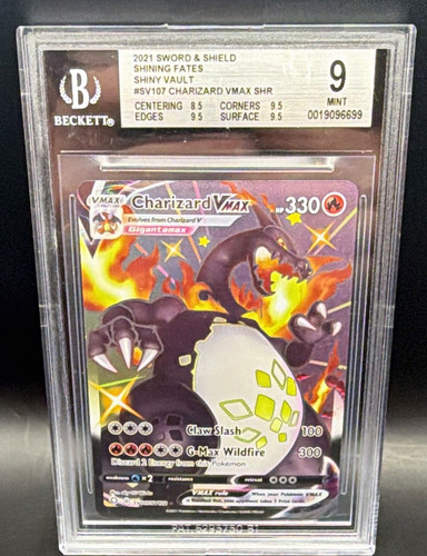 Charizard VMAX graded BGS 9 for sale on eBay