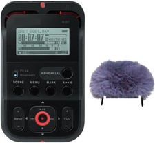 Roland R-07 RD Black Handy Portable Recorder Digital Audio Linear PCM