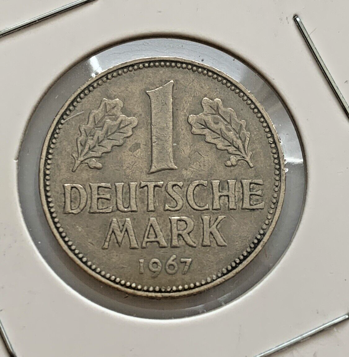 1967 D Germany One 1 Deutsche Mark Copper Nickel German Coin | eBay