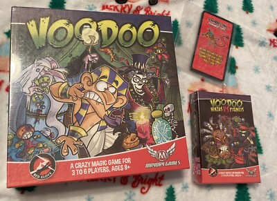 VOODOO Board Game By Mayday Games & Expansion & Bonus