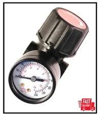 Primefit Air Compressor Regulator 1/4in NPT 160 PSI Gauge Pressure Control Tool