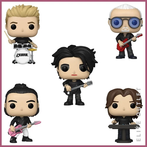 NEW/MINT "PRE ORDER" The Cure Funko Pop! Vinyl Figure 5-Pack