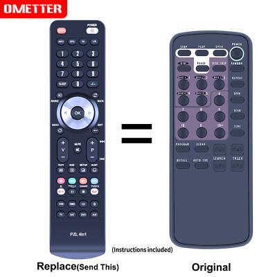 For California Audio LAB Remote Control Replacement for CL10, 01REMOTECL10, CL5