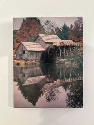 Vintage Spiegel der Vergangenheit ein authentischer Springbock Puzzle 500 Teile 1980er