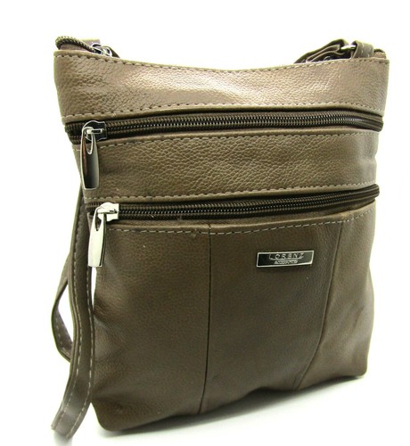 Ladies Genuine Soft Real Leather Crossover Body Bag Shoulder Bag Purse Handbag - Picture 96 of 133