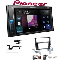 Pioneer 2-DIN Autoradio Bluetooth Dab+ FüR Mitsubishi Pajero Iv Facelift Ab 2014