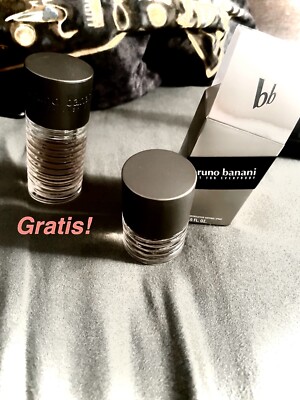 Bruno Bannani eu De Toilette + Große Flasche Gratis !! 30ml, + 60ml Gratis.