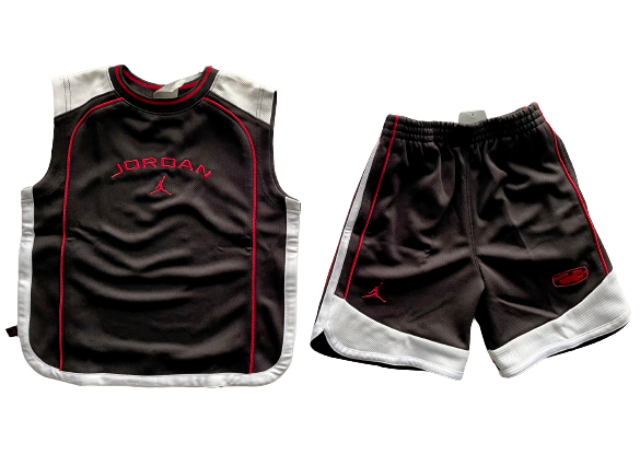 New Nike Air Jordan Jumpman Shirt Shorts 2PC Set Black Retro